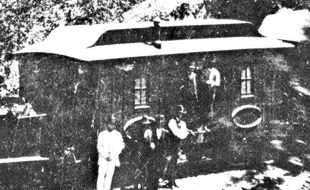 CC baggage car #2 at Mountain City c. 1878