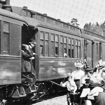 Unidentified Coach-RPO at Shawnee, 1903?