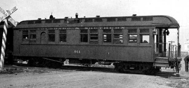 Left side of C&S #911 at Como 1935