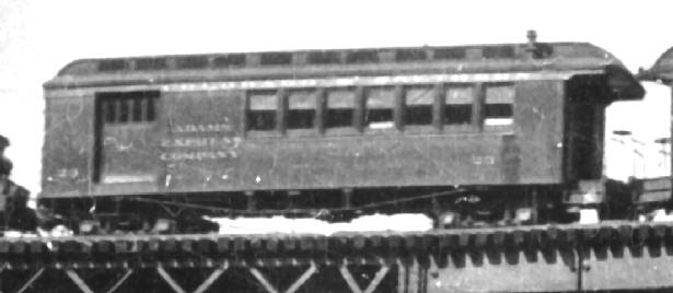 C&S coach-baggage car #23