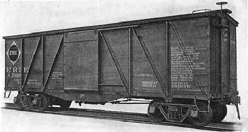 Composite box car built by AC&F 1912