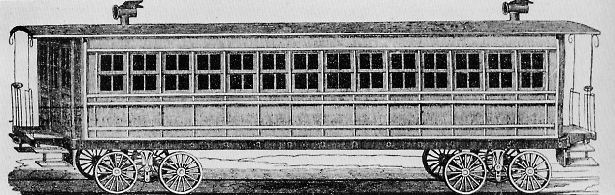Side View of Davenport & Bridges Coach