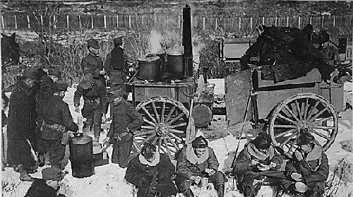 "Rolling Kitchen" of 1st World War