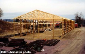 New car shop building; c.1989; Bill Buhrmaster photo