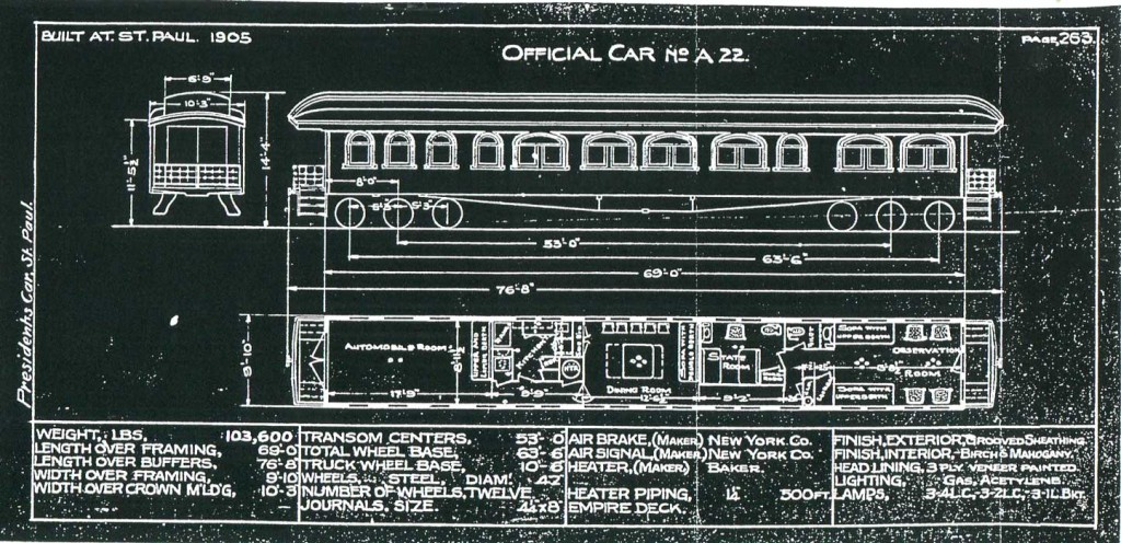 Great Northern A-22 blueprints