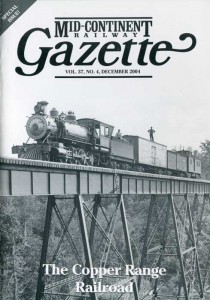 Copper Range Gazette issue cover