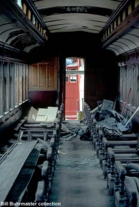 #60 interior before restoration, June 1985.