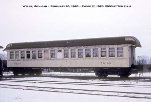 #60 stored at Wells, MI, Feb. 20, 1980.