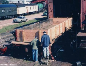 #996 under restoration, 1988.