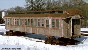 #920 at North Freedom, Winter/Spring 1975.  Jim Neubauer photo